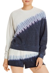 Alternative Apparel ALTERNATIVE Raglan Sleeve Dip Dyed French Terry Sweatshirt