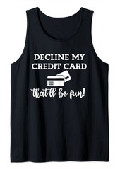 Alternative Apparel Credit Card Declined Embarrassing Moment At Checkout Till Tank Top