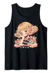 Alternative Apparel Fruit Strawberry Pastel Anime Girl Waifu Cute Alt Aesthetic Tank Top