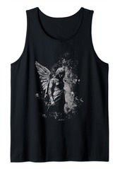 Alternative Apparel Gothic Angel Statue Dark Art Fallen Grunge Angelic Horror Tank Top