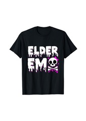 Alternative Apparel Gothic Elder Emo Pink Skull Goth Music T-Shirt