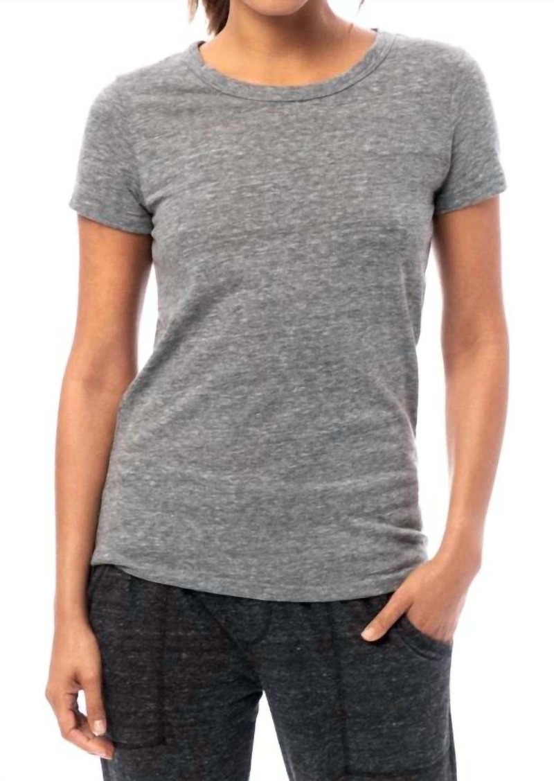 Alternative Apparel Ideal Solid Top In Grey