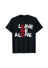 Alternative Apparel Leave me Alone | Emo clothes | Emo Fan Emocore | Emo Music T-Shirt