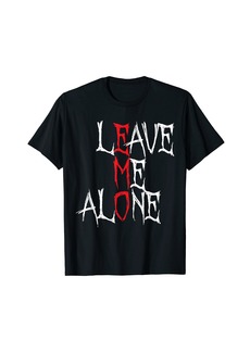 Alternative Apparel Leave me Alone | Emo clothes | Emocore Emo Music Fan | Emo T-Shirt