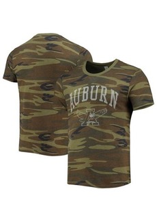 Men's Alternative Apparel Camo Auburn Tigers Arch Logo Tri-Blend T-Shirt at Nordstrom