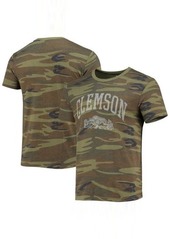 Men's Alternative Apparel Camo Clemson Tigers Arch Logo Tri-Blend T-Shirt at Nordstrom