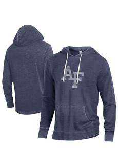 Men's Alternative Apparel Navy Air Force Falcons Logo Burnout Pullover Hoodie at Nordstrom