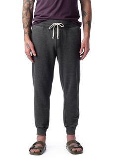 Alternative Apparel Men's Campus French Terry Joggers - Washed Black