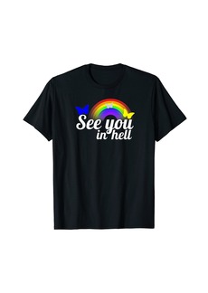 Alternative Apparel See You In Hell Funny Sarcastic Goth Kidcore T-Shirt
