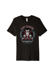 Alternative Apparel Western Goth Girl Alt-Country Subculture Emo Gothic Premium T-Shirt