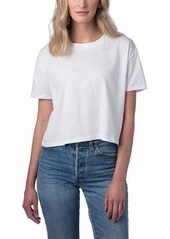 Alternative Apparel Women's Go-To Headliner Cropped T-shirt - Black