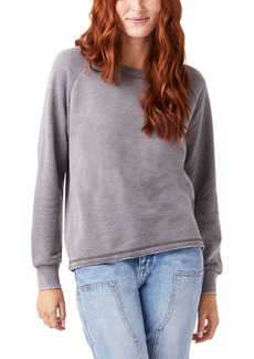 Alternative Apparel Women's Lazy Day Pullover Sweatshirt - Nickel