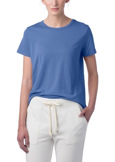 Alternative Apparel Women's Modal Tri-Blend Crew T-shirt - Heritage Royal