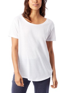 Alternative Apparel Women's The Backstage T-shirt - White