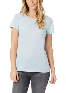 Alternative Apparel Women's The Keepsake T-shirt - Blue Sky