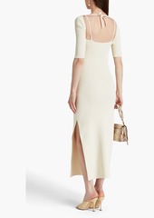 Altuzarra - Mareen cutout ribbed-knit maxi dress - White - XS