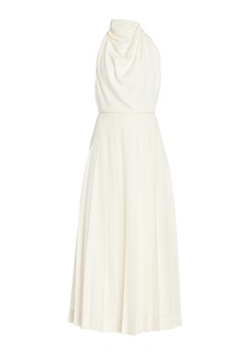 Altuzarra - Exclusive Nathalie Draped Crepe Maxi Dress - Ivory - FR 34 - Moda Operandi