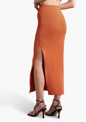 Altuzarra - Irvette ribbed-knit maxi skirt - Orange - M