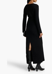 Altuzarra - Lace-up stretch-knit maxi dress - Black - XS