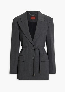 Altuzarra - Belted twill blazer - Gray - FR 42