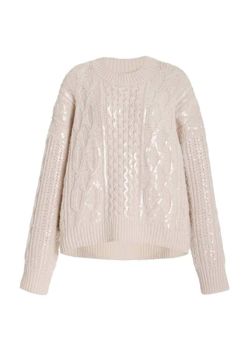 Altuzarra - Wirth Superfine Lamb Wool Knit Sweater - Ivory - M - Moda Operandi