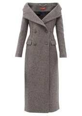 Altuzarra Barbara off-shoulder wool-blend coat