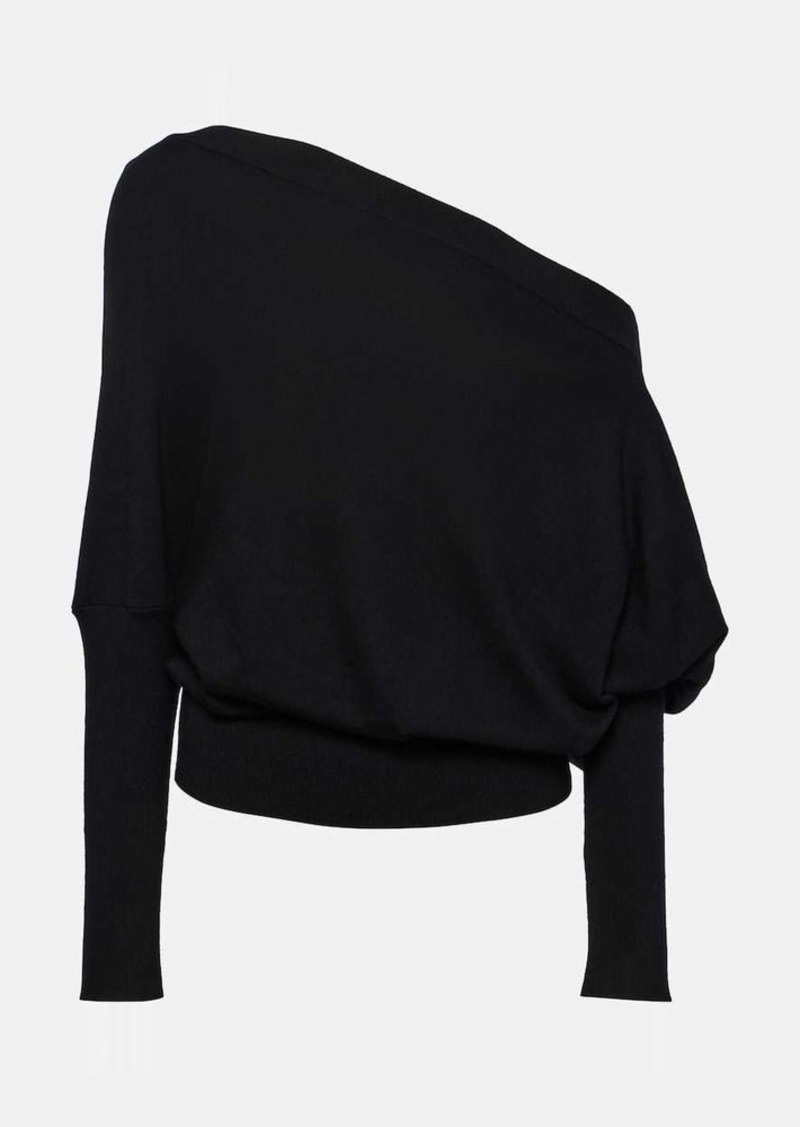 Altuzarra Grainge off-shoulder cashmere sweater