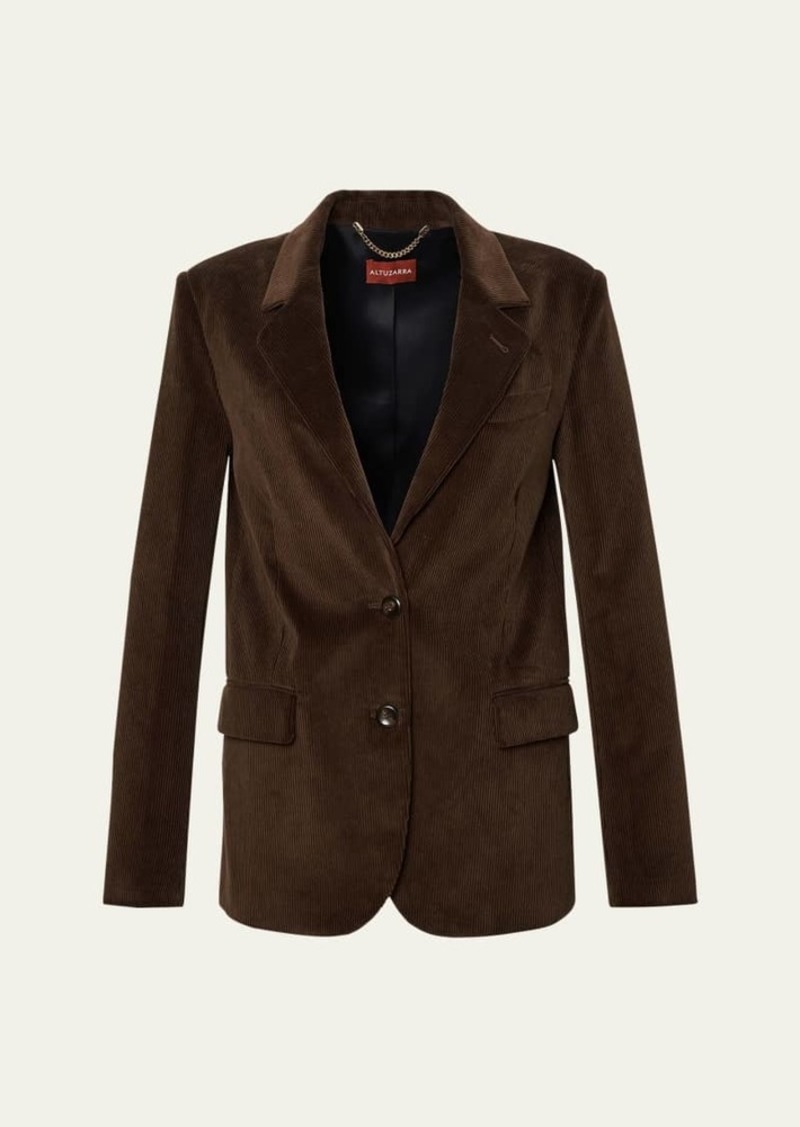 Altuzarra Jules Straight Corduroy Jacket