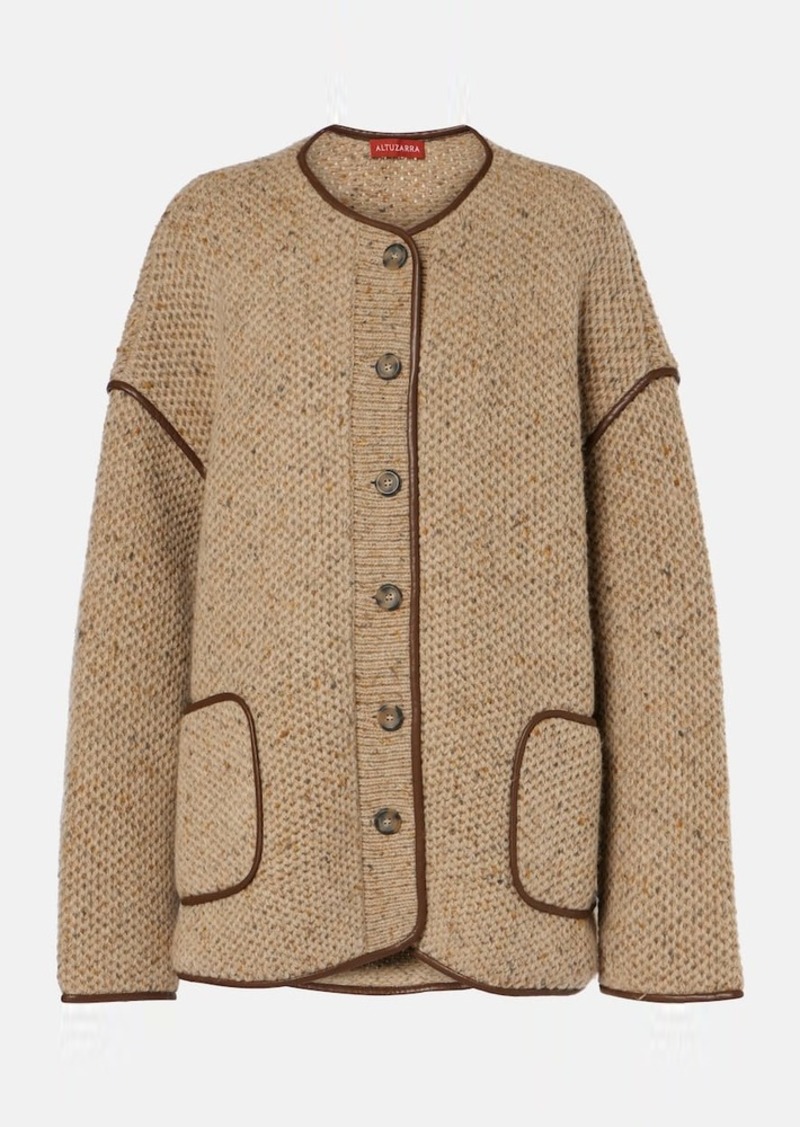 Altuzarra Medrano knitted wool-blend jacket