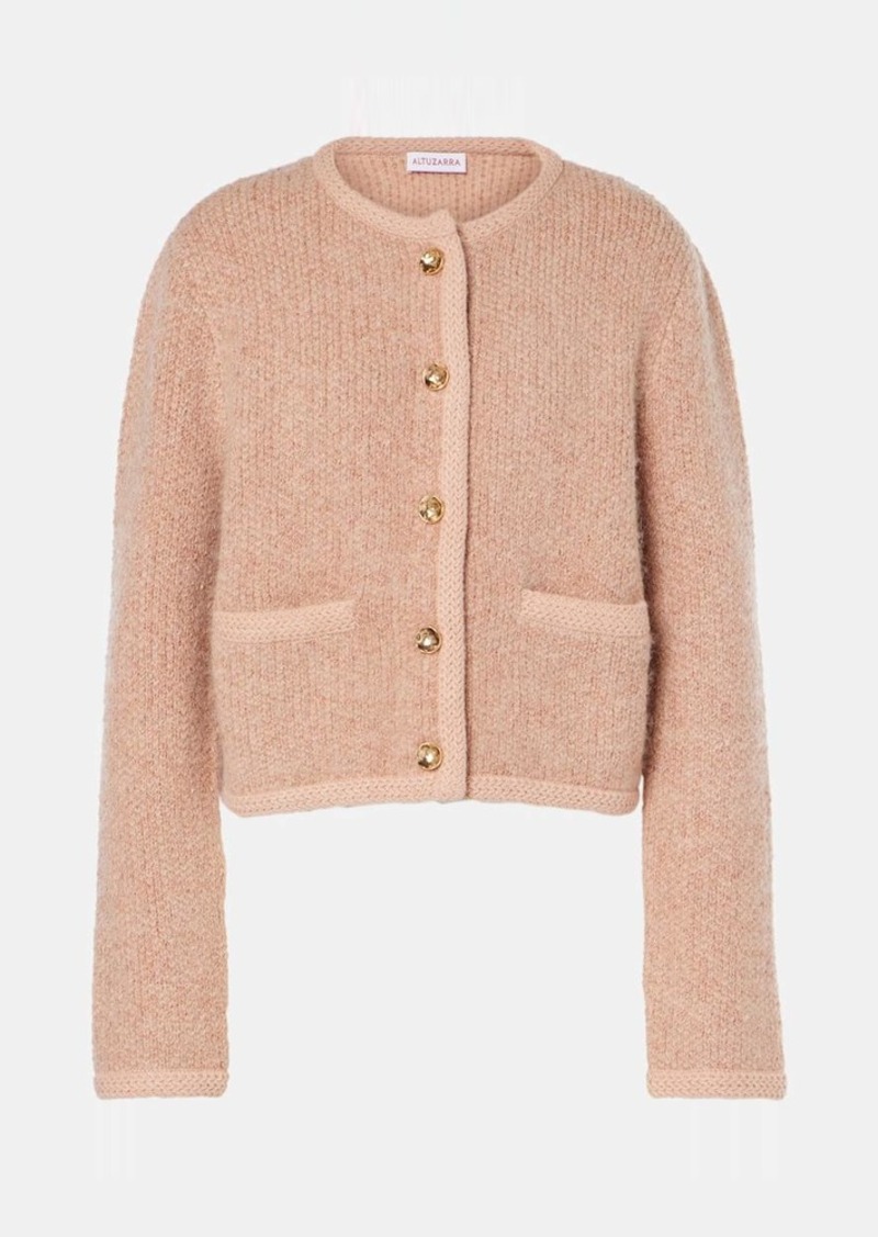 Altuzarra Napoline knitted cropped jacket