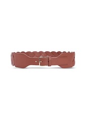 Altuzarra Women's Skinny Braid Leather Belt