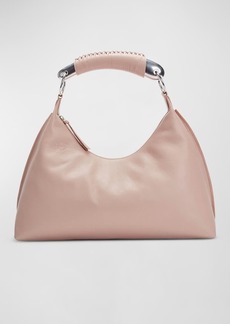Altuzarra Athena Metal Calfskin Shoulder Bag