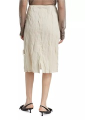 Altuzarra Bresson Cotton-Blend Beaded Midi-Skirt