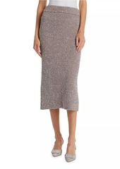 Altuzarra Carlson Sequined Knit Midi-Skirt