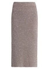 Altuzarra Carlson Sequined Knit Midi-Skirt