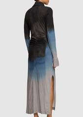 Altuzarra Claudia Printed Jersey Midi Dress