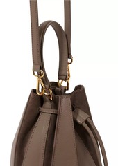 Altuzarra Drum Leather & Suede Drawstring Bucket Bag