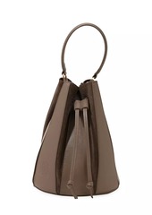 Altuzarra Drum Leather & Suede Drawstring Bucket Bag