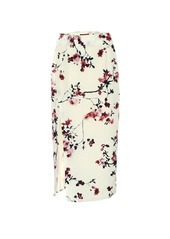 Altuzarra Edmund floral silk pencil skirt