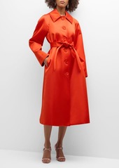 Altuzarra Filis Belted A-Line Long Coat