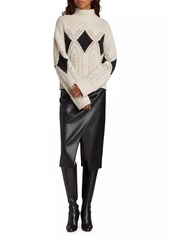 Altuzarra Grady Ribbed Cable-Knit Sweater