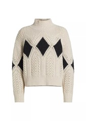 Altuzarra Grady Ribbed Cable-Knit Sweater