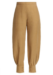 Altuzarra Hopper Button-Cuff Pants