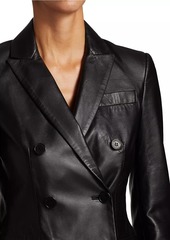 Altuzarra Indiana Double Breasted Leather Jacket