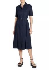 Altuzarra Kieran Denim Midi-Shirtdress