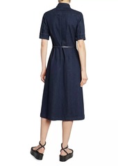 Altuzarra Kieran Denim Midi-Shirtdress