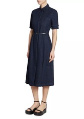 Altuzarra Kieran Denim Midi-Shirtdress