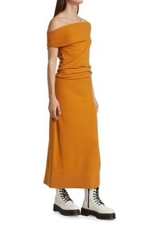 Altuzarra Kim Off-the-Shoulder Midi Dress