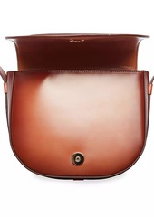 Altuzarra Medallion Embossed Leather Saddle Bag