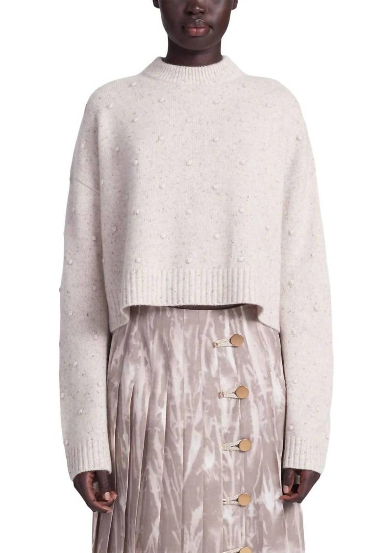 Altuzarra Melville Sweater In Natural Melange